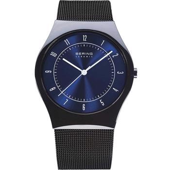 Ceramic Keramik Batteridrevet quartz Herre ur fra Bering, 32039-440